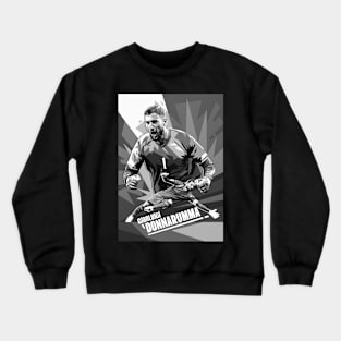 Gianluigi Donnarumma Greyscale Pop Art Crewneck Sweatshirt